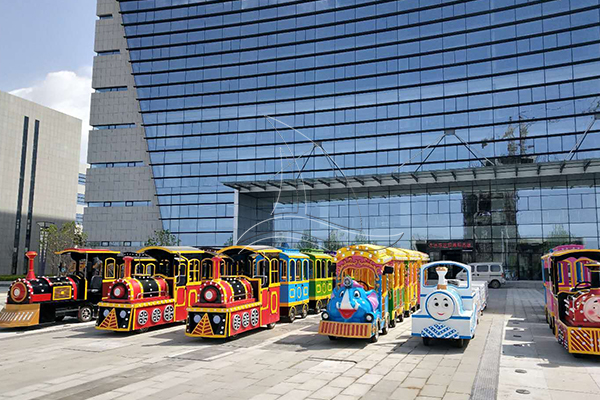 trackless outdoor trains for kids